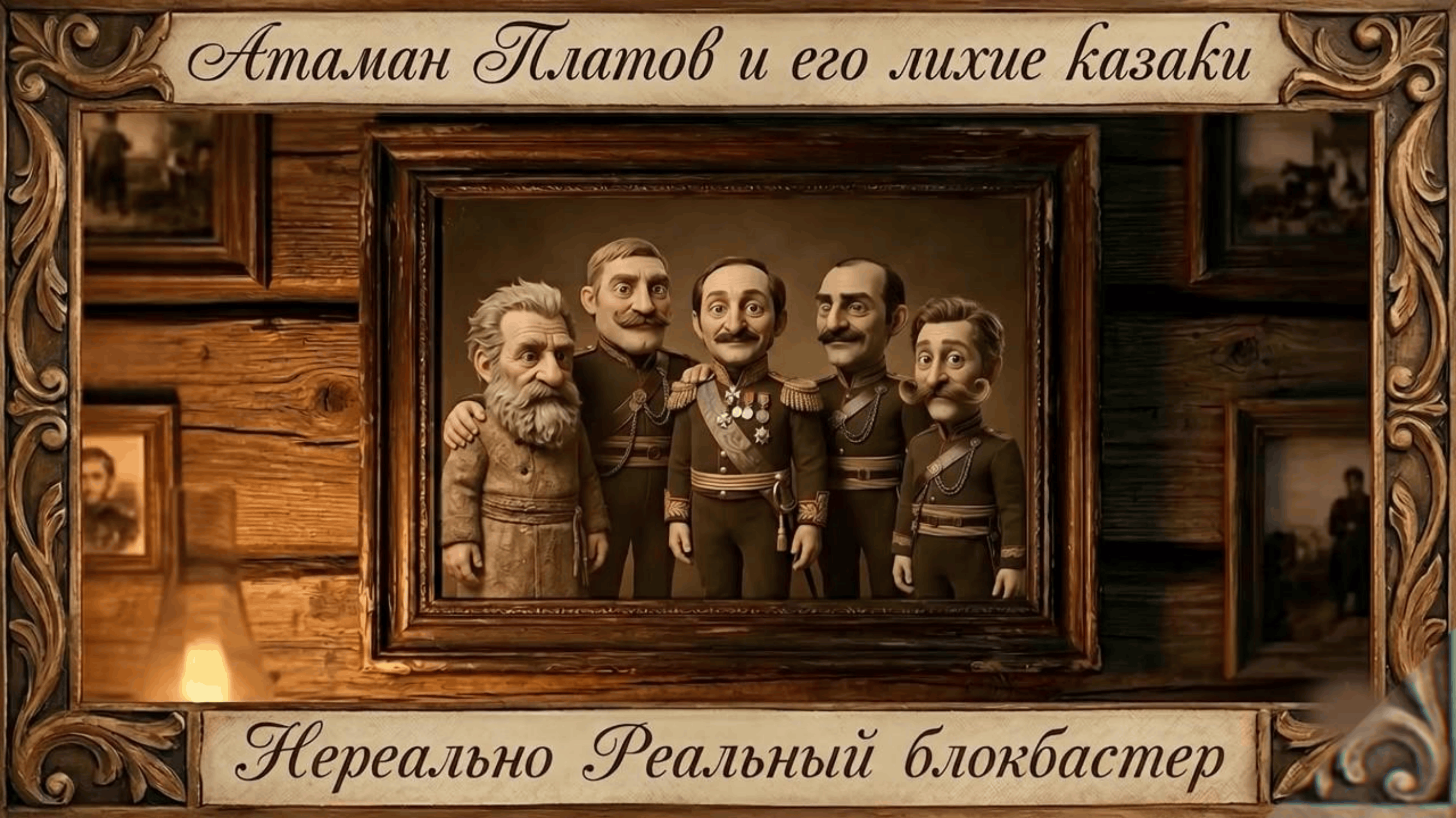 Презентация сериала «Атаман Платов и его лихие казаки» — слайд 1 из 9